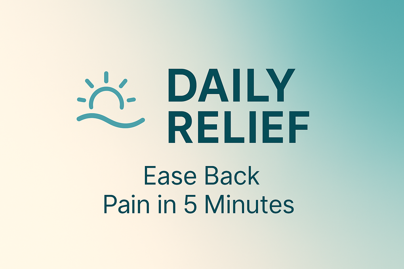 Lower Back Relief