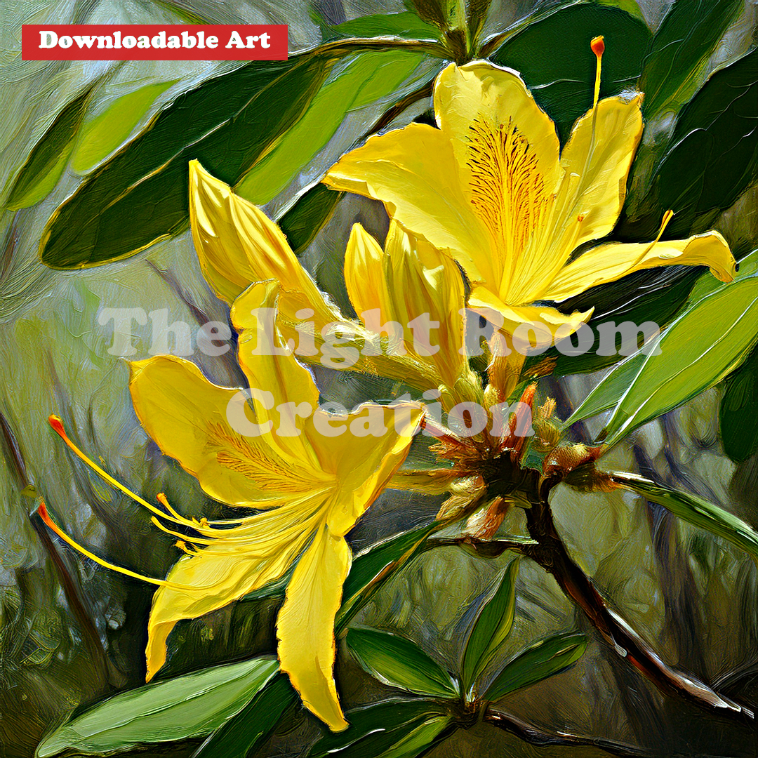 Yellow Azaleas #3