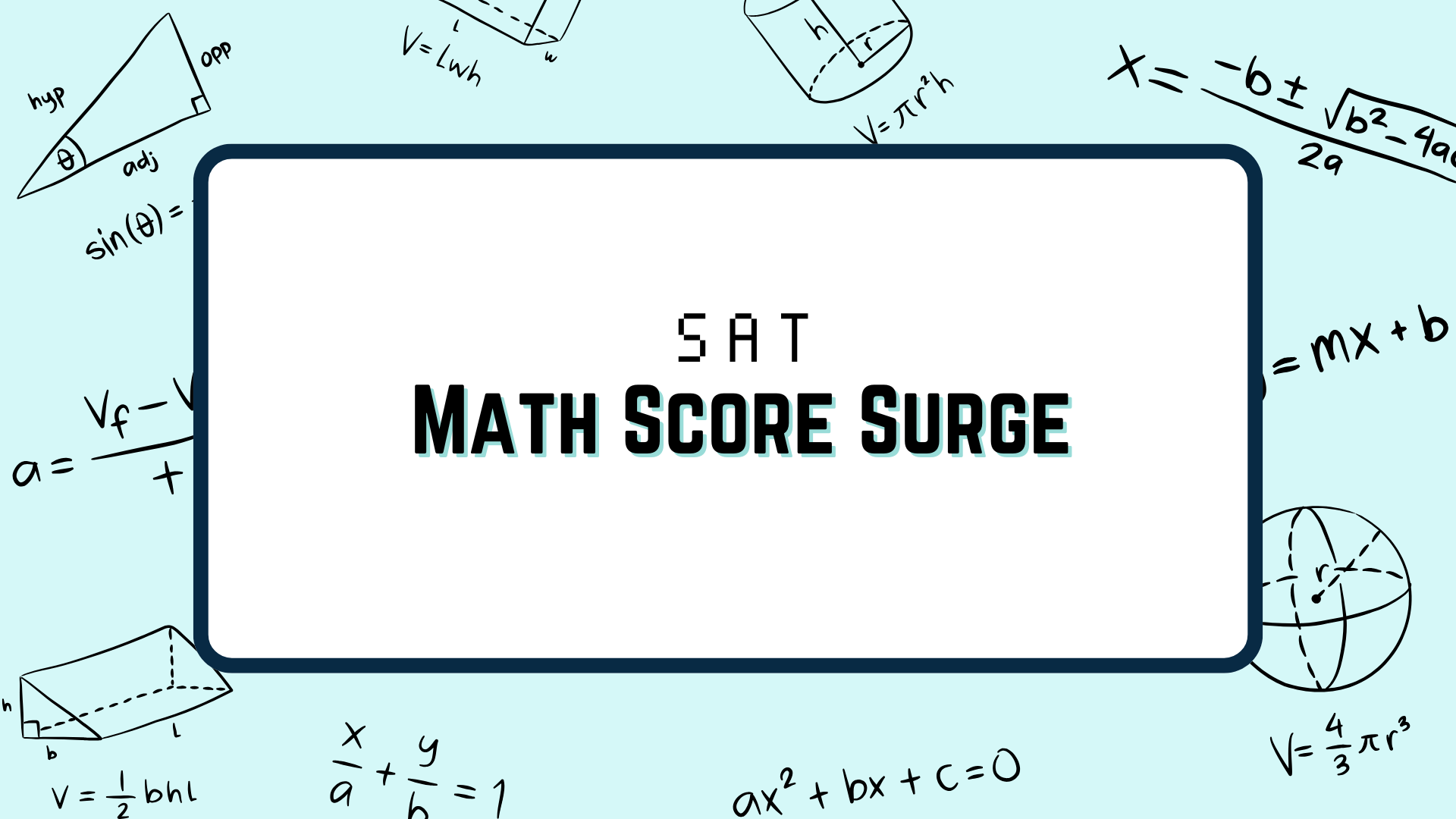 SAT Math Score Surge