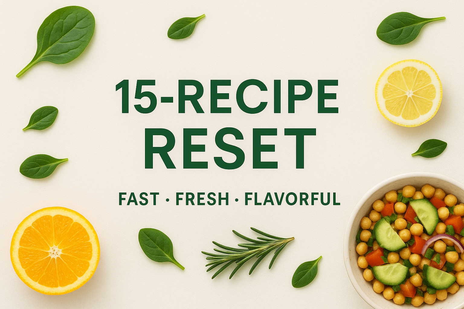 15-Recipe Reset