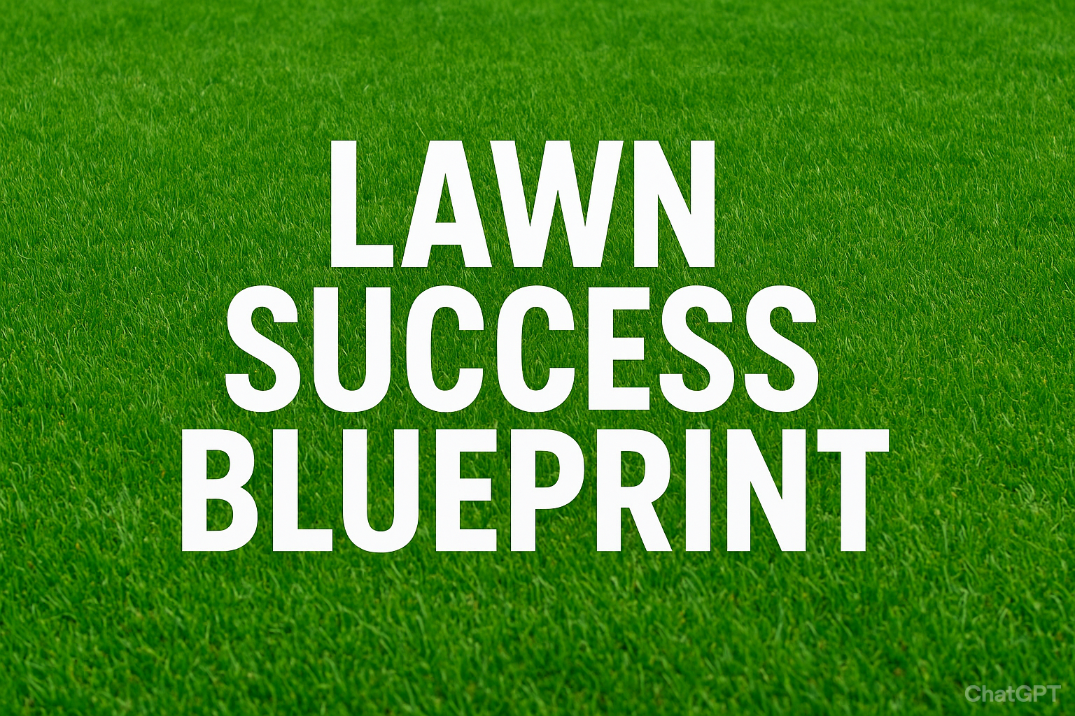 Lawn Success Blueprint 