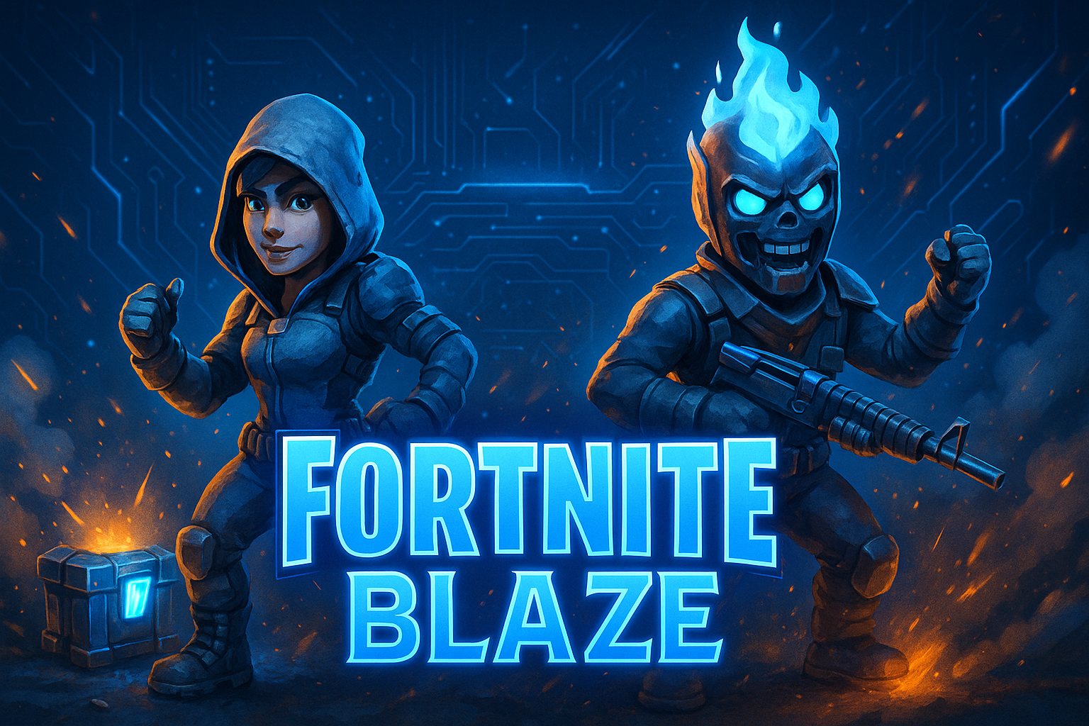 Blaze 3 pcs Custom Maps 