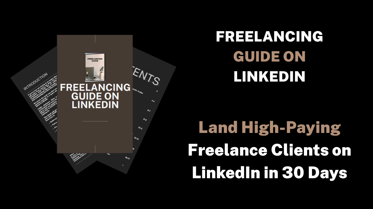 FreeLancing Guide On LinkedIn