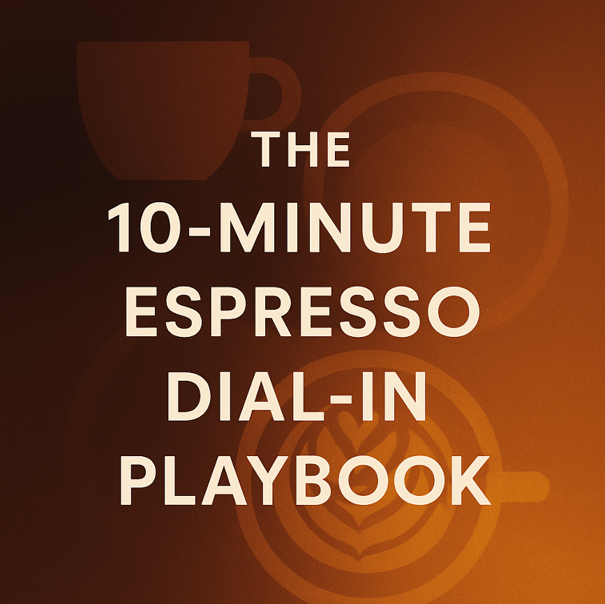 The 10-Minute Espresso Dial-In