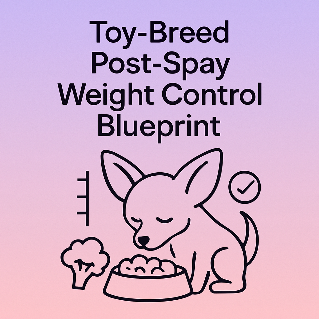 Post-Spay Weight Management for Toy Breeds