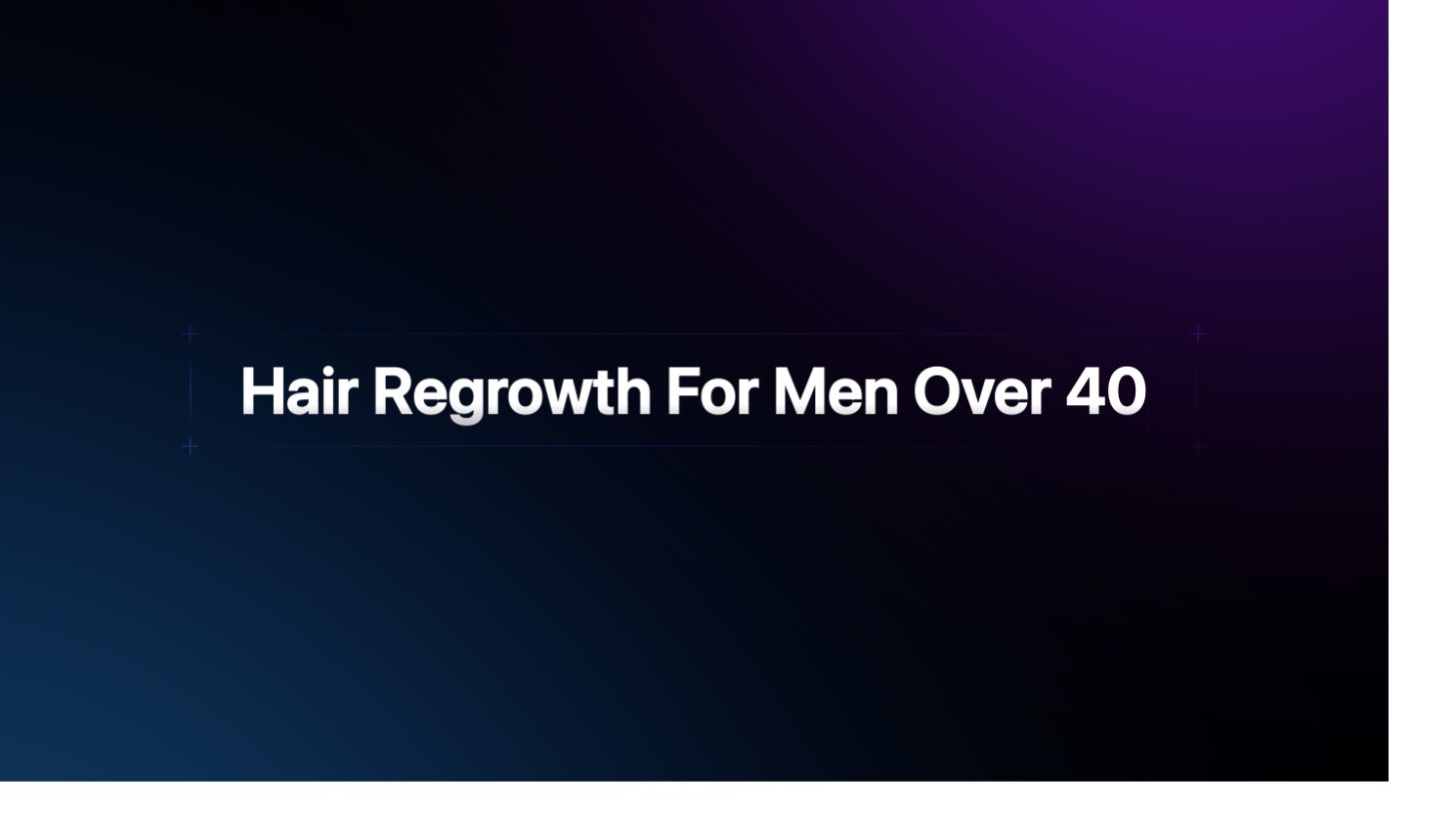  Hair Regrowth Formula