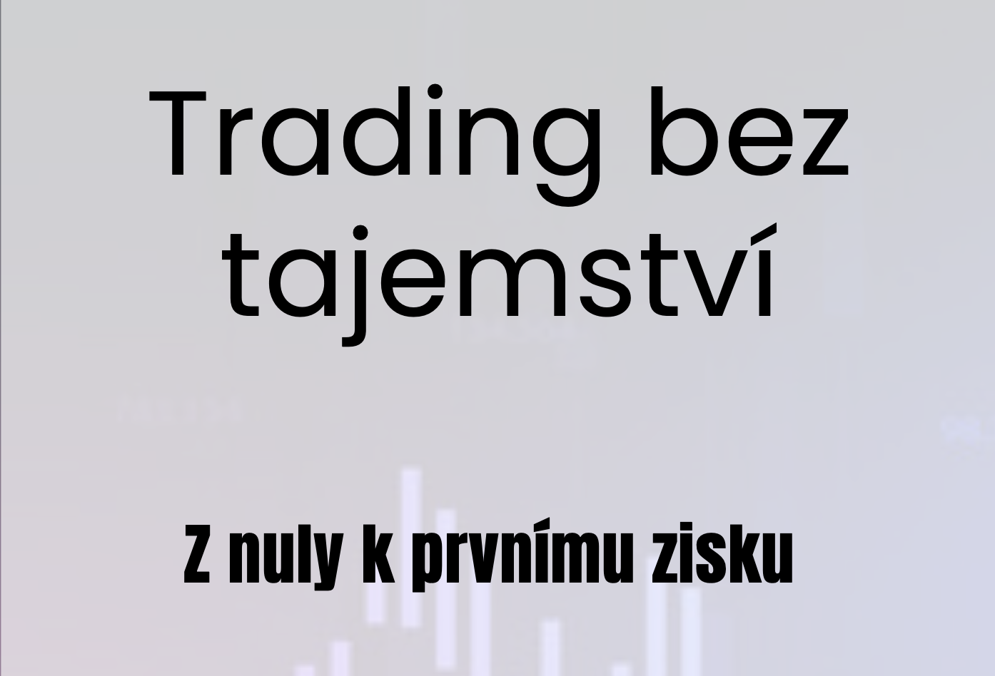 E-book - trading bez tajemství