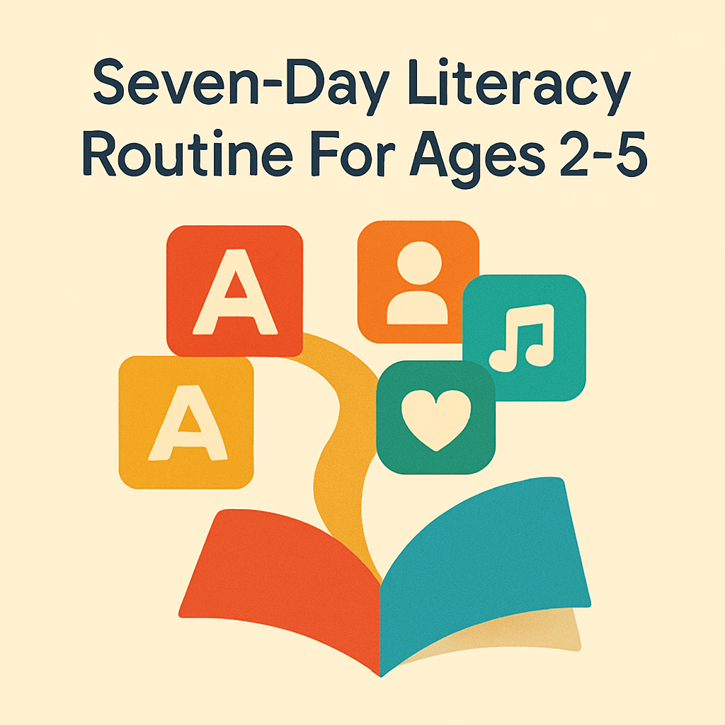 7 Day Literacy Ages 2-5