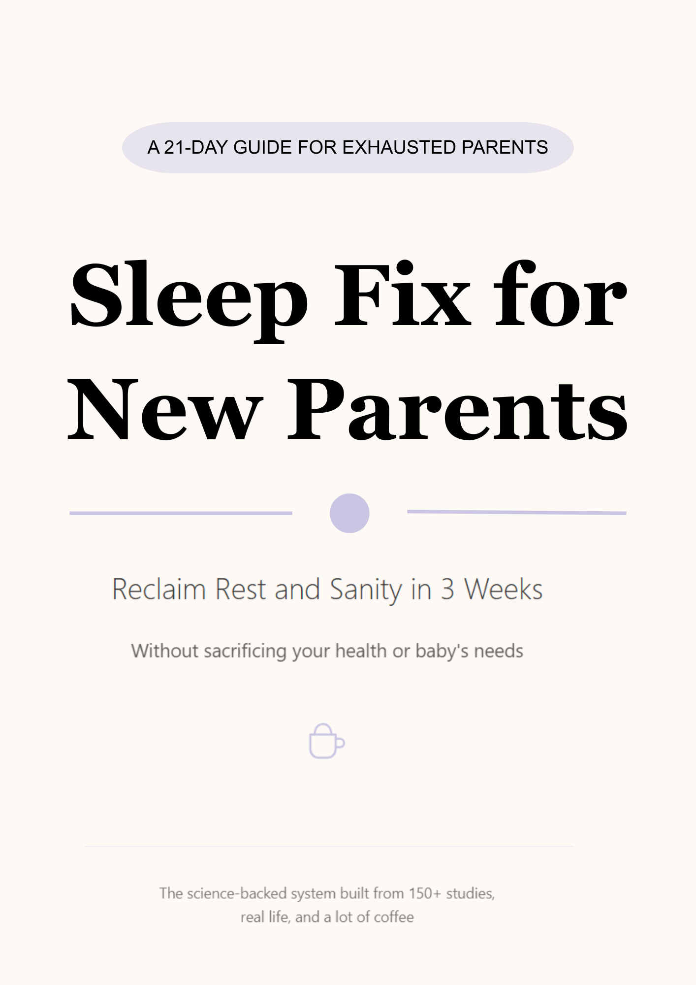 The 3 Week Sleep Fix 
