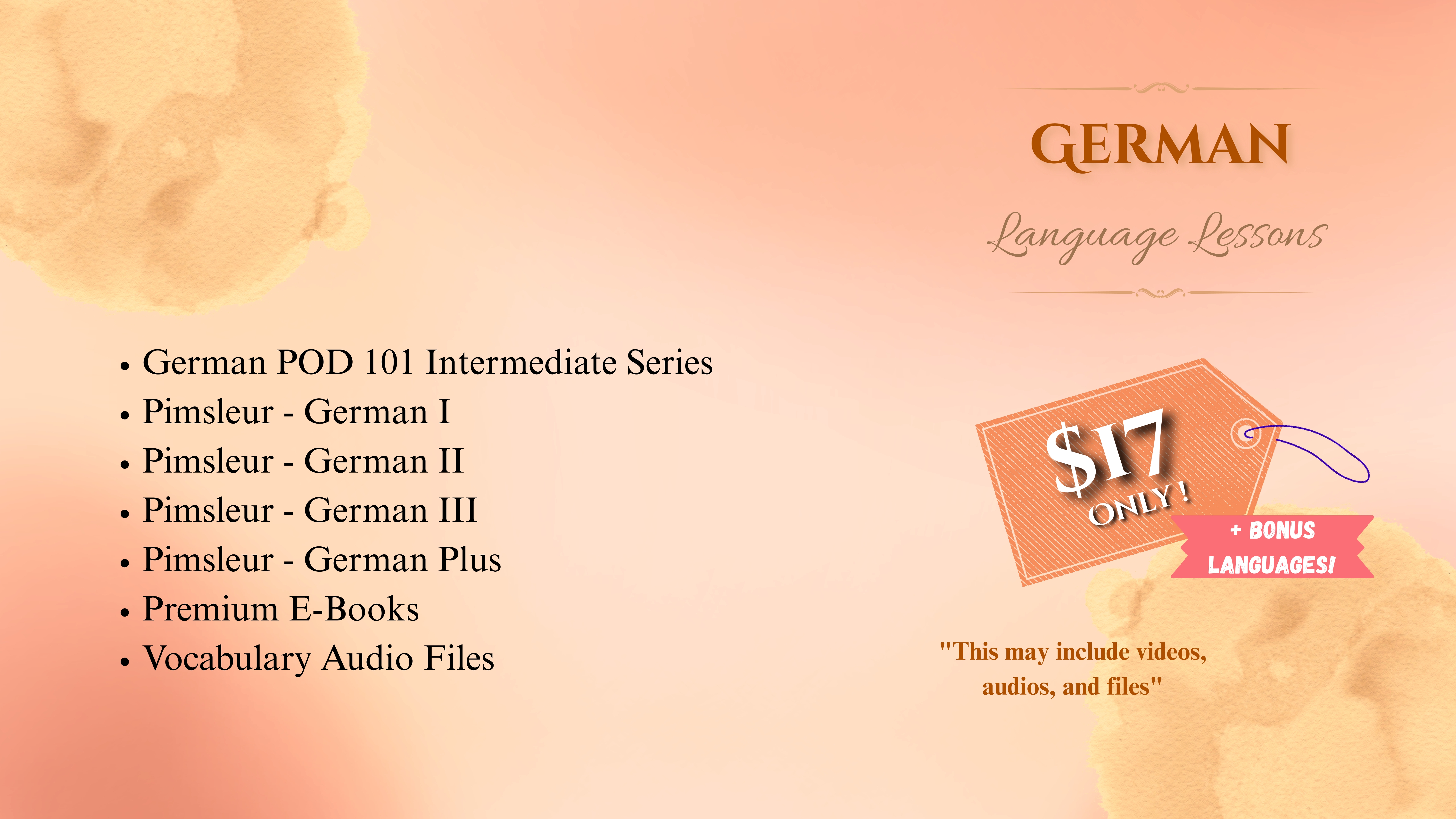 German Language Lessons