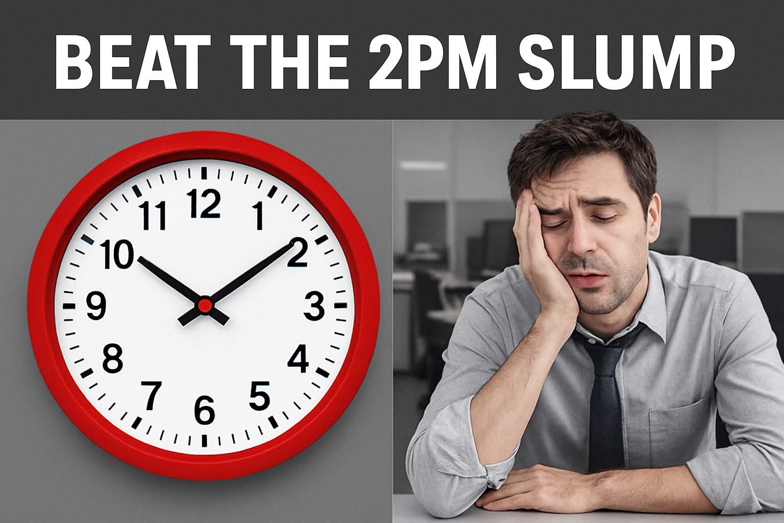 Beat the 2 PM Slump