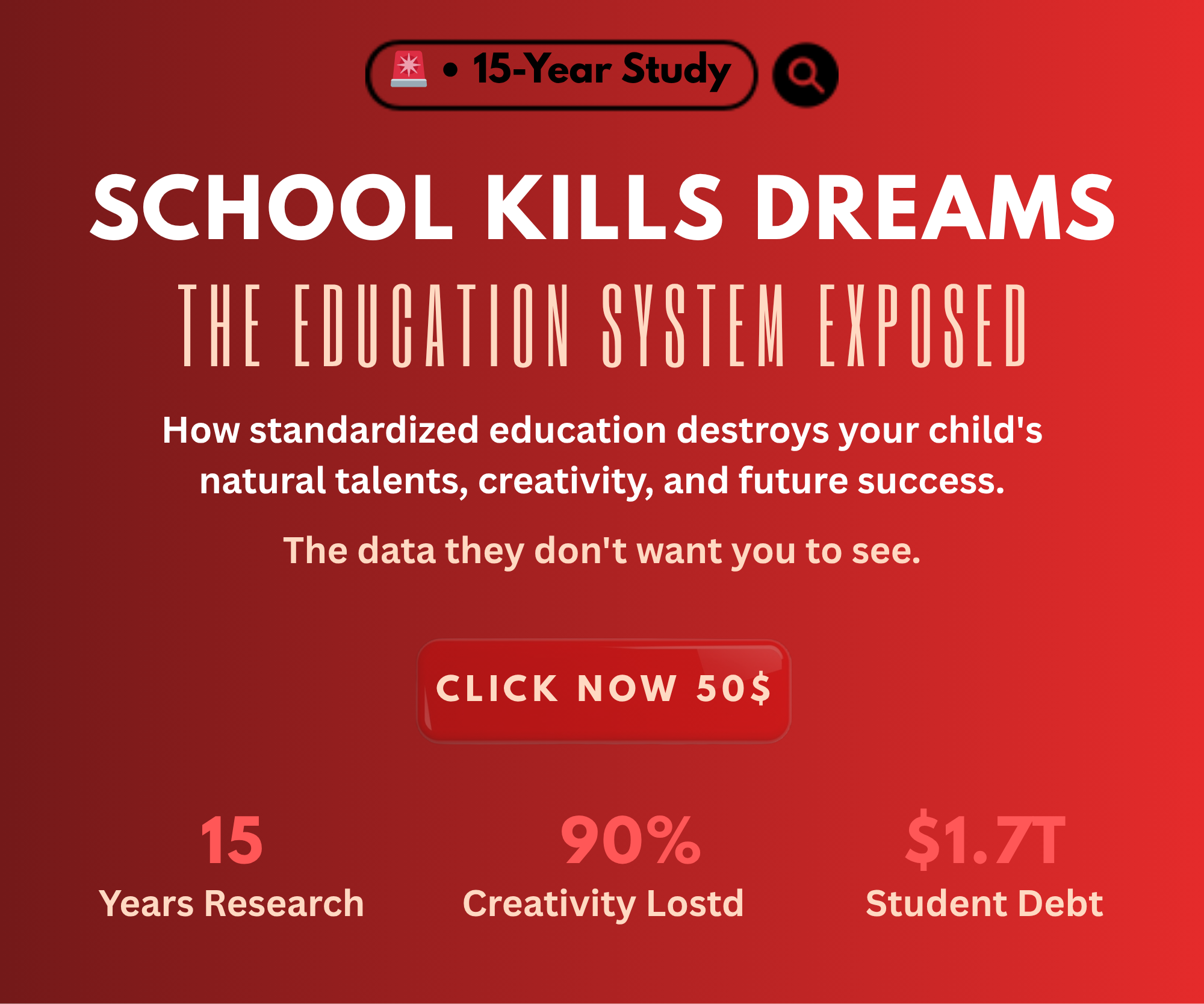 How School Kills Creativity
