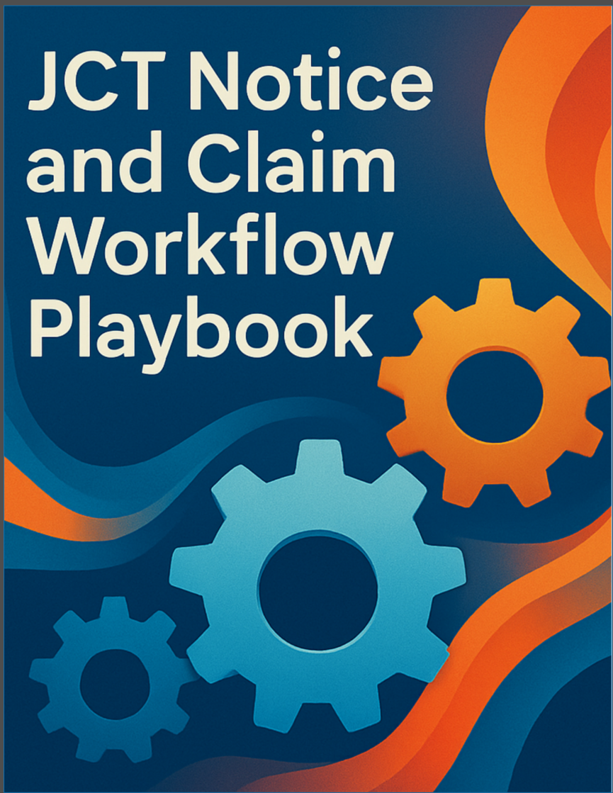 JCT Notice and Claim Playbook
