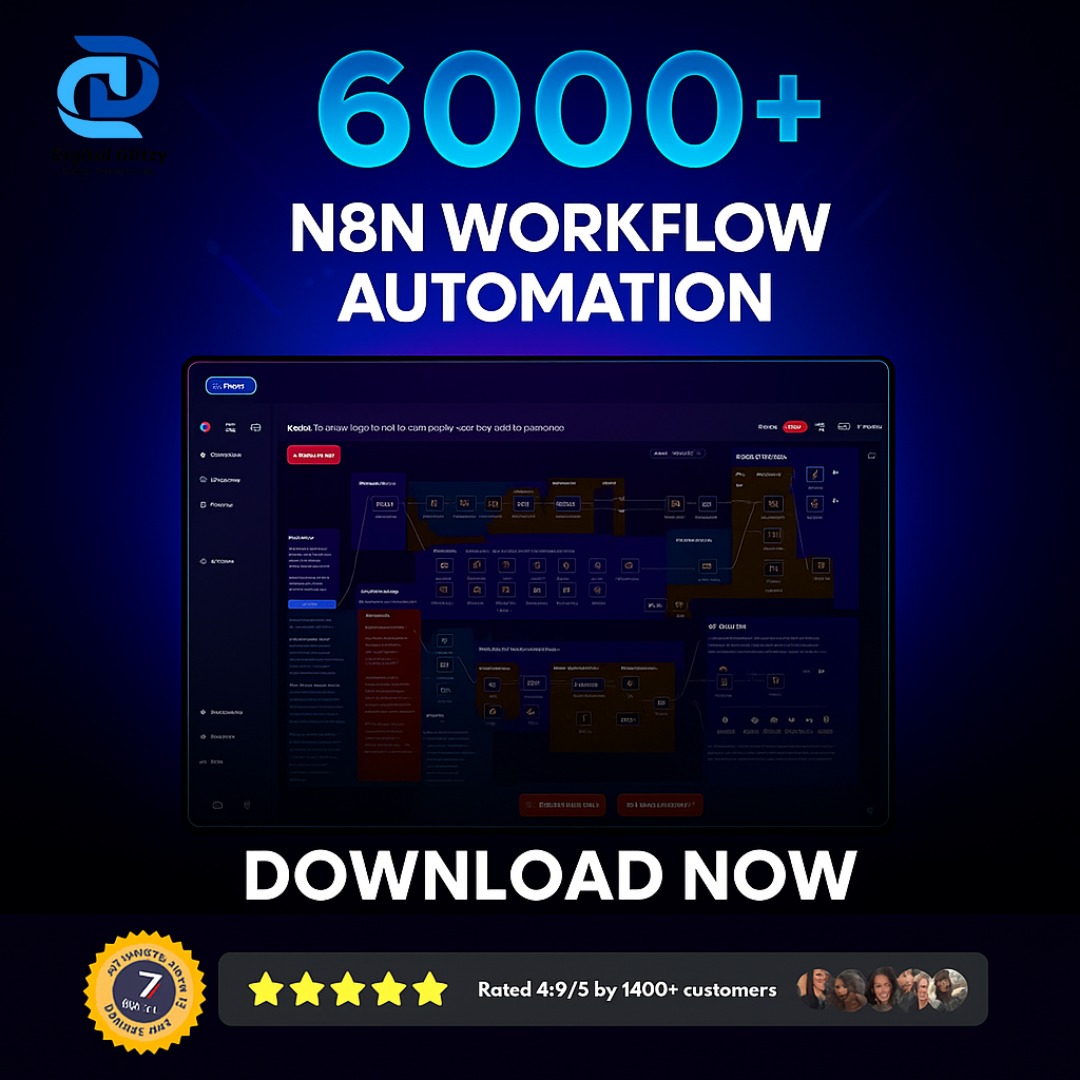 N8N - 6000 Workflow Templates