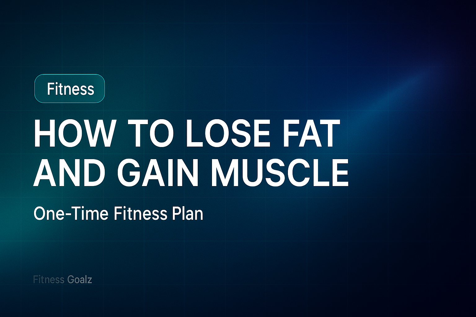 PERSONALIZED FITNESS PROGRAM