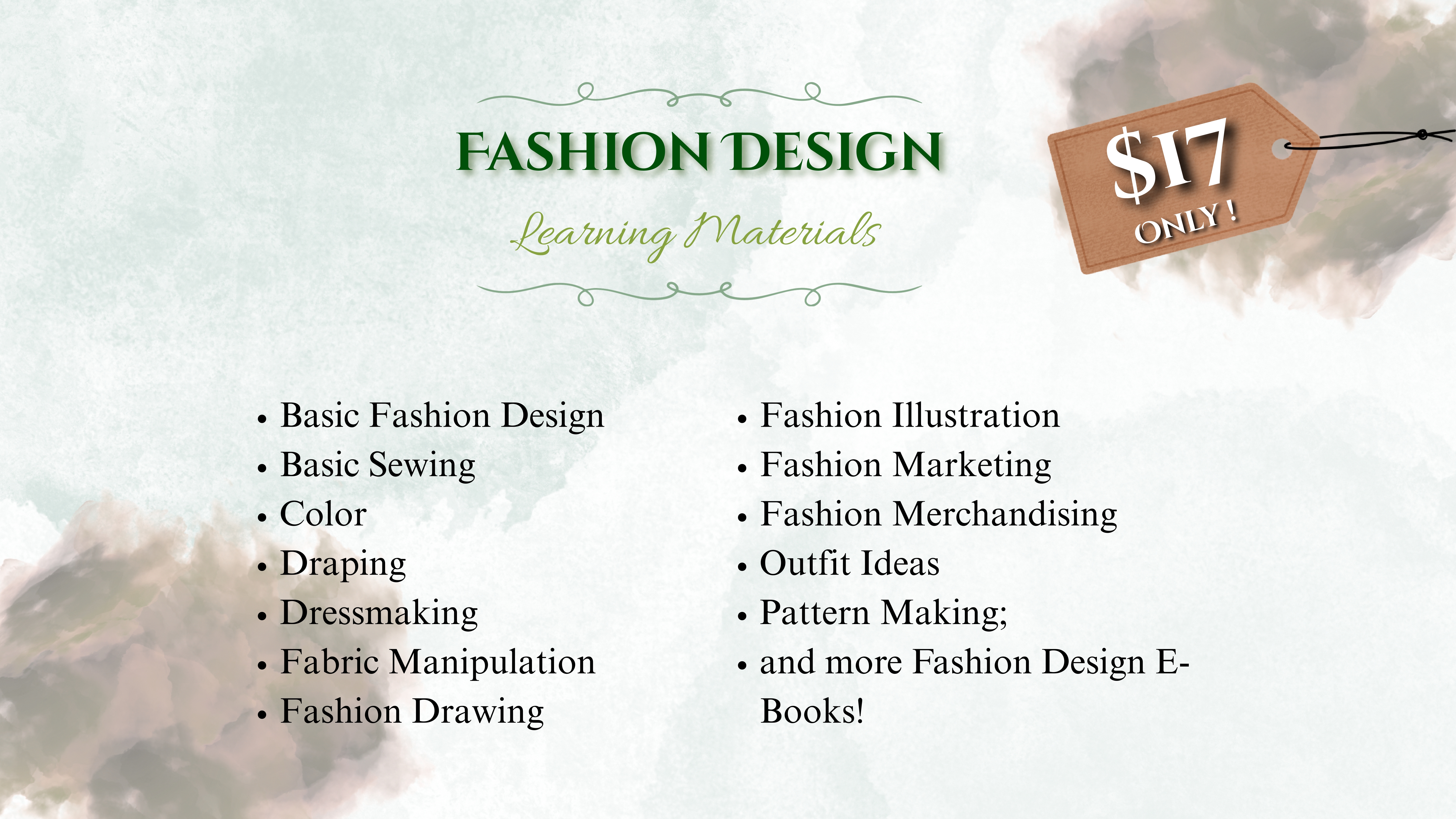 Fashion Design Materials