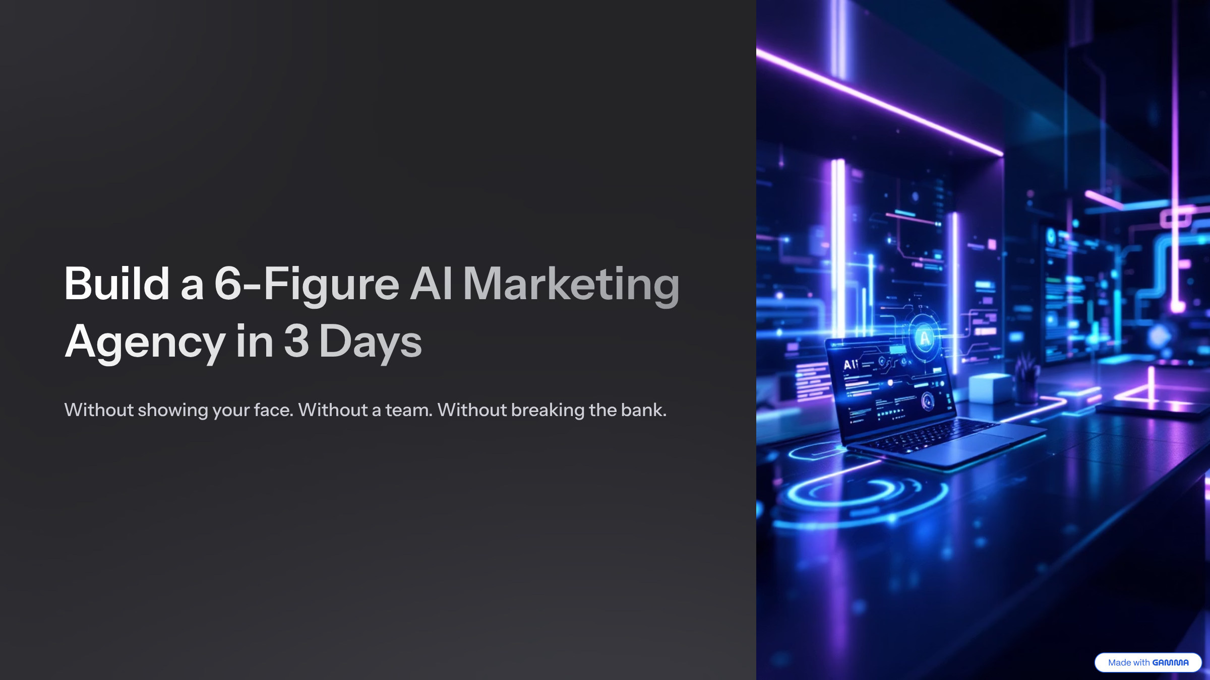 The 3-Day AI Agency System