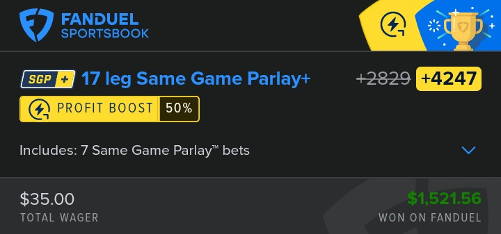 Leaving with sum bet$