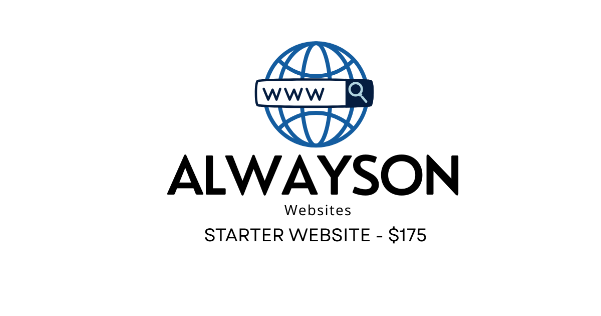 Starter Website - $175