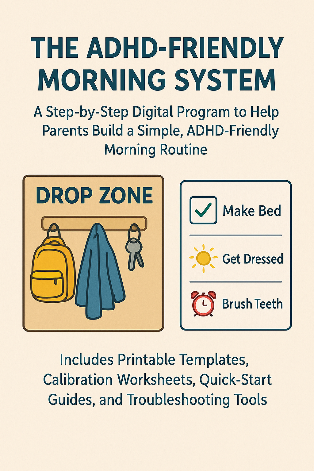 ADHD Morning Launch Pad System