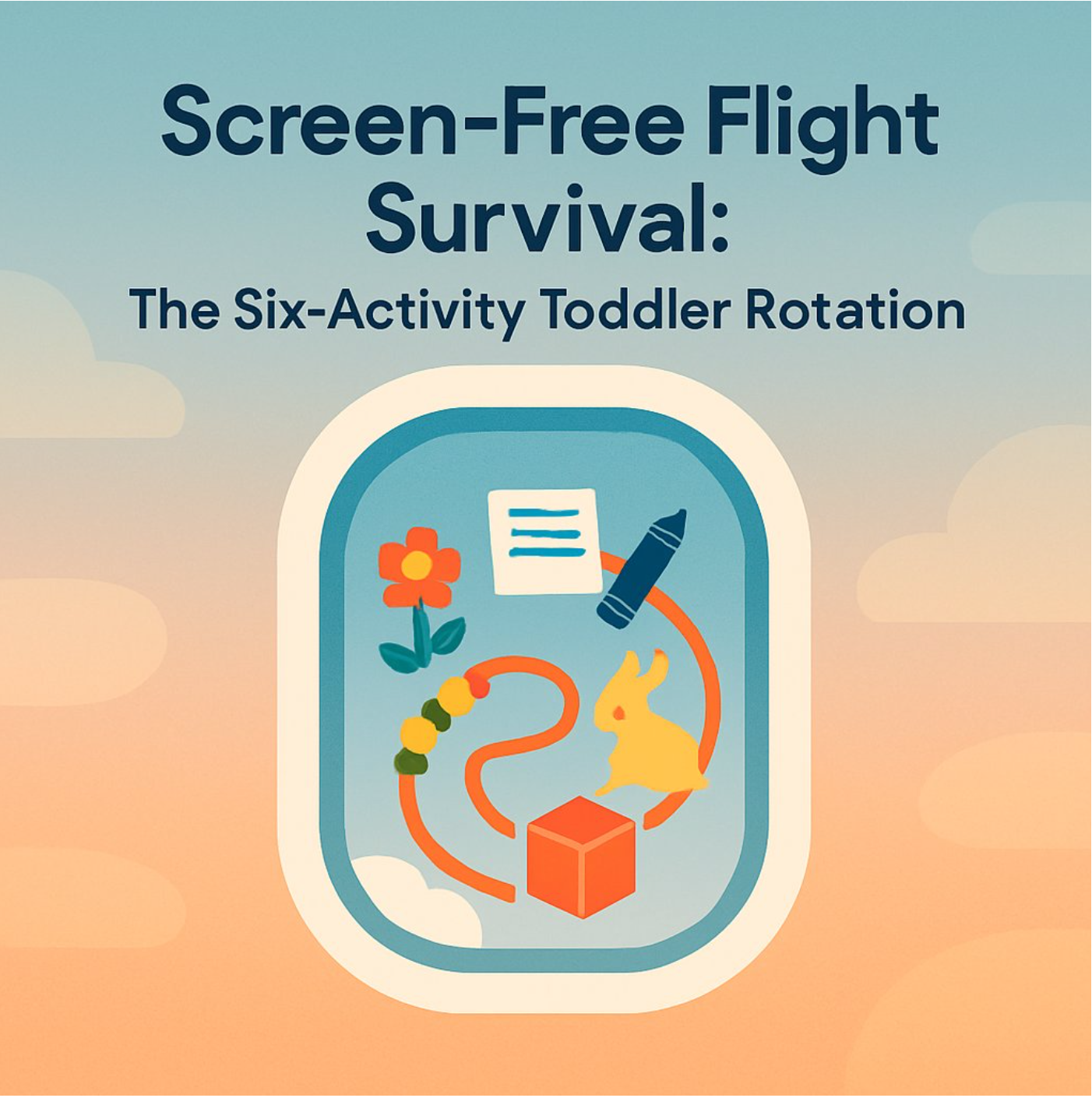 Calm & Screen Free Flight Kit