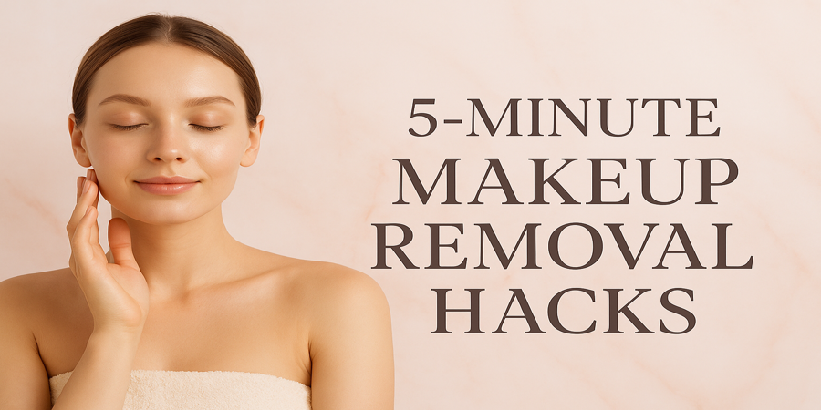 5-Minute Makeup Removal Hacks