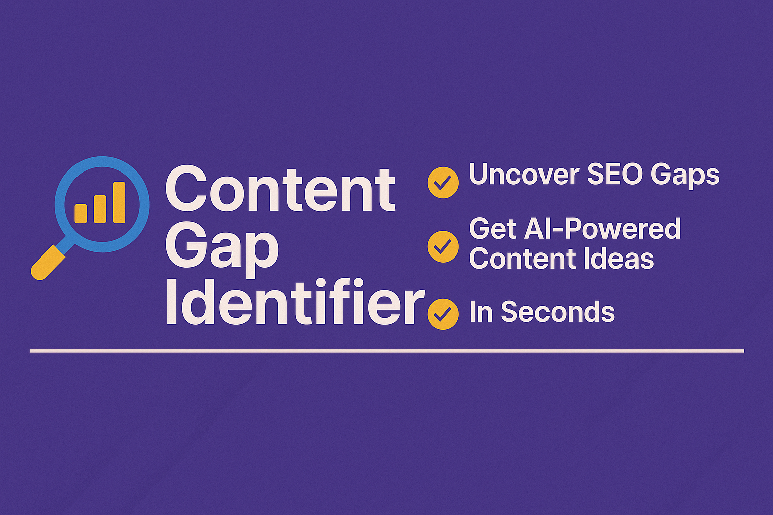 Content Gap Identifier