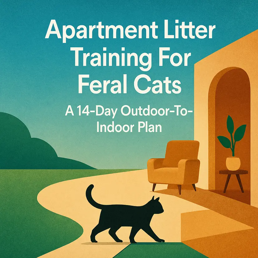 Litter Training For Feral Cats