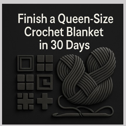 Crochet Blanket in 30 Days