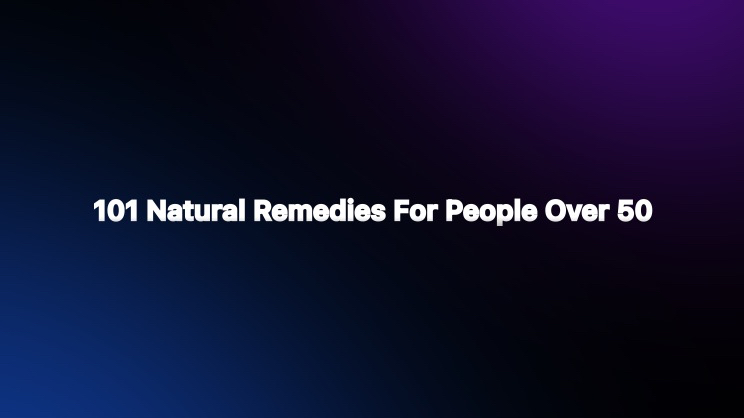 101 Natural Remedies