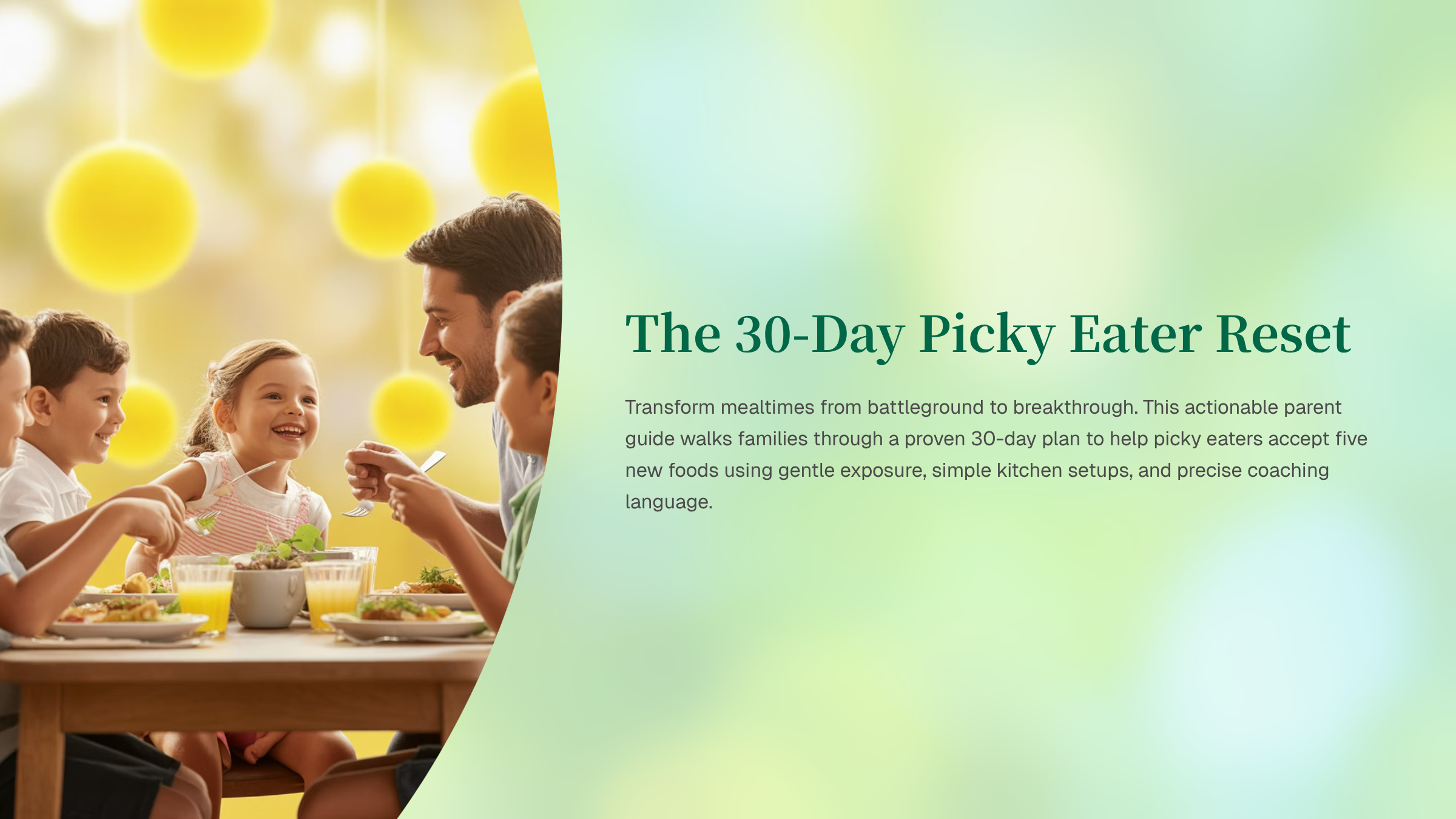 30-Day Picky Eater Reset
