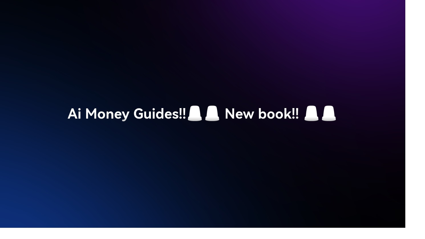 The AI Money Machine Guide!! 