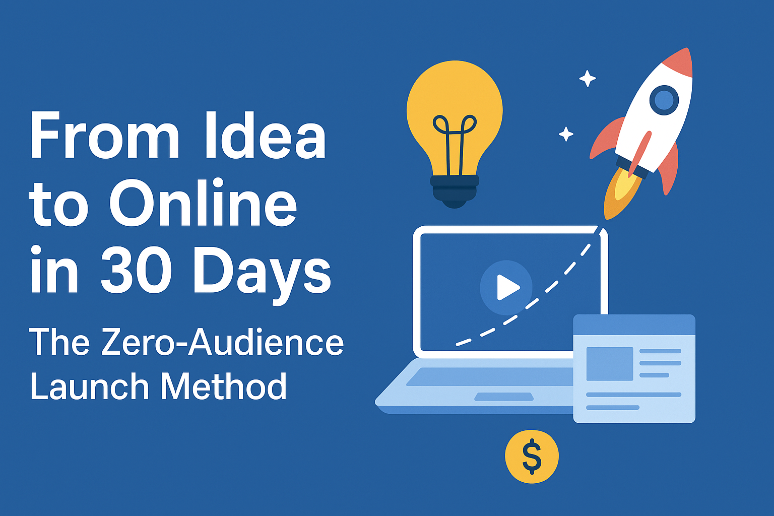 From Idea to Online in 30 Days