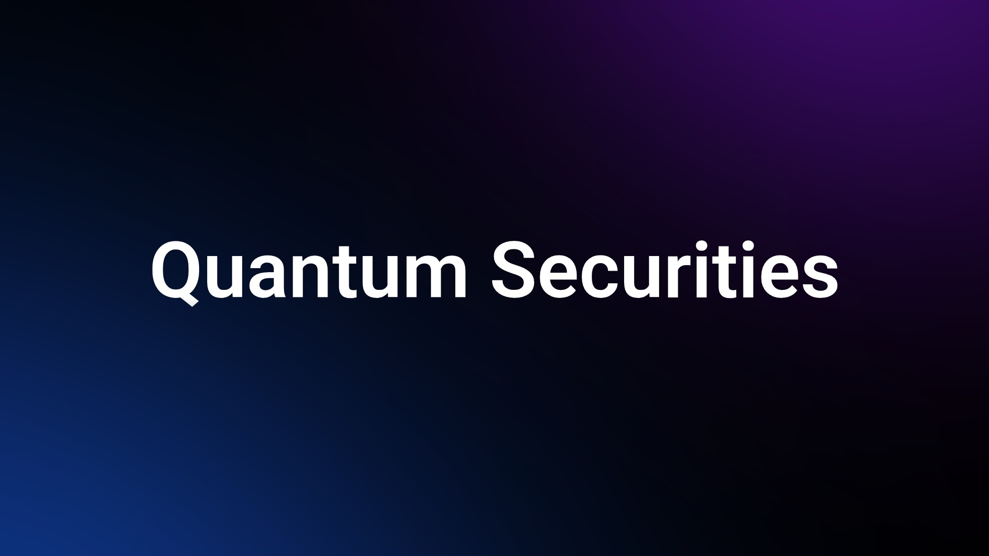 Quantum Securities 