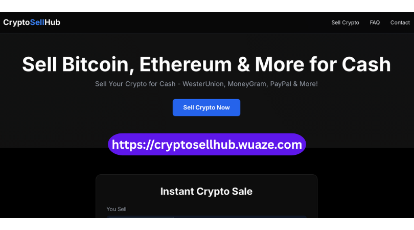 CryptoSellHub No-KYC Crypto