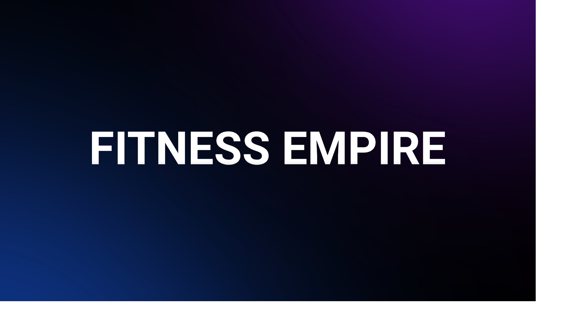 FITNESS psychology 