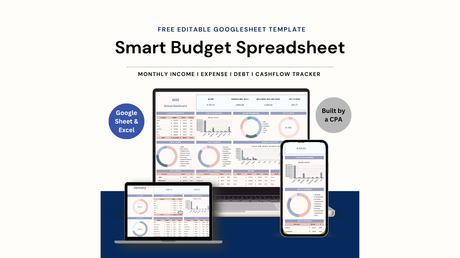 Free Smart Budget Spreadsheet 