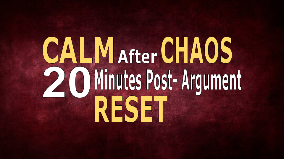Calm After Chaos