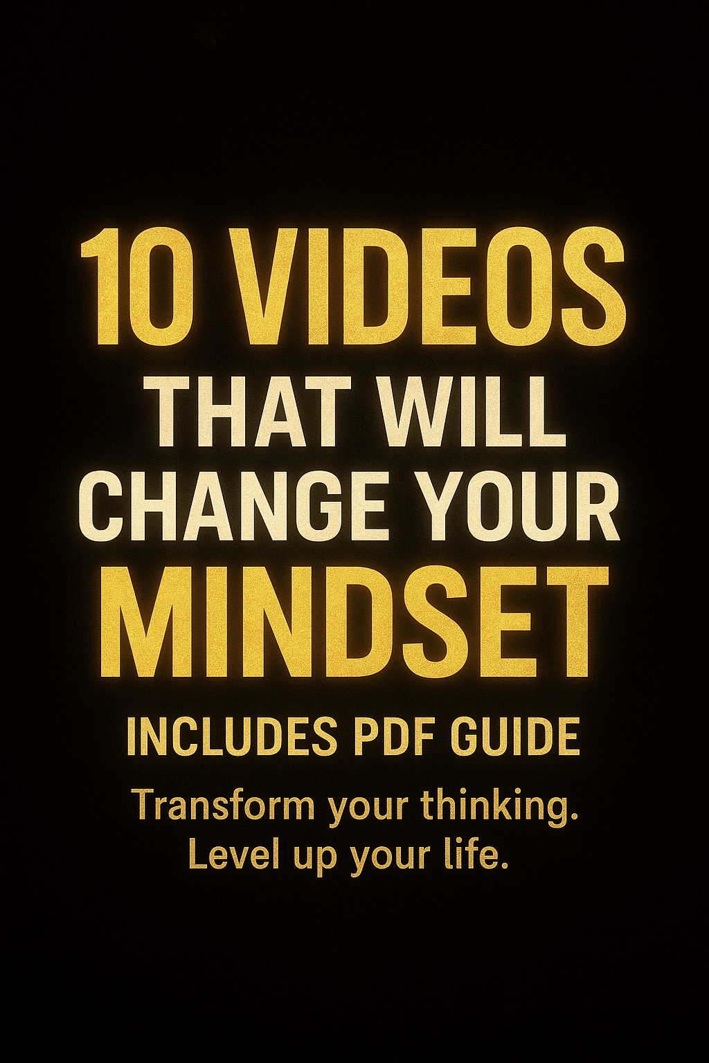 Mindset Mastery Pack+pdf guide
