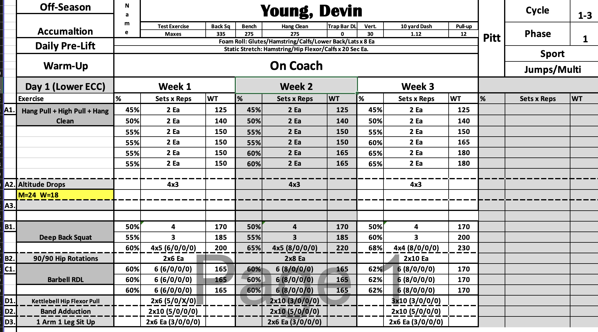 Track GPP 6 Week Workbook