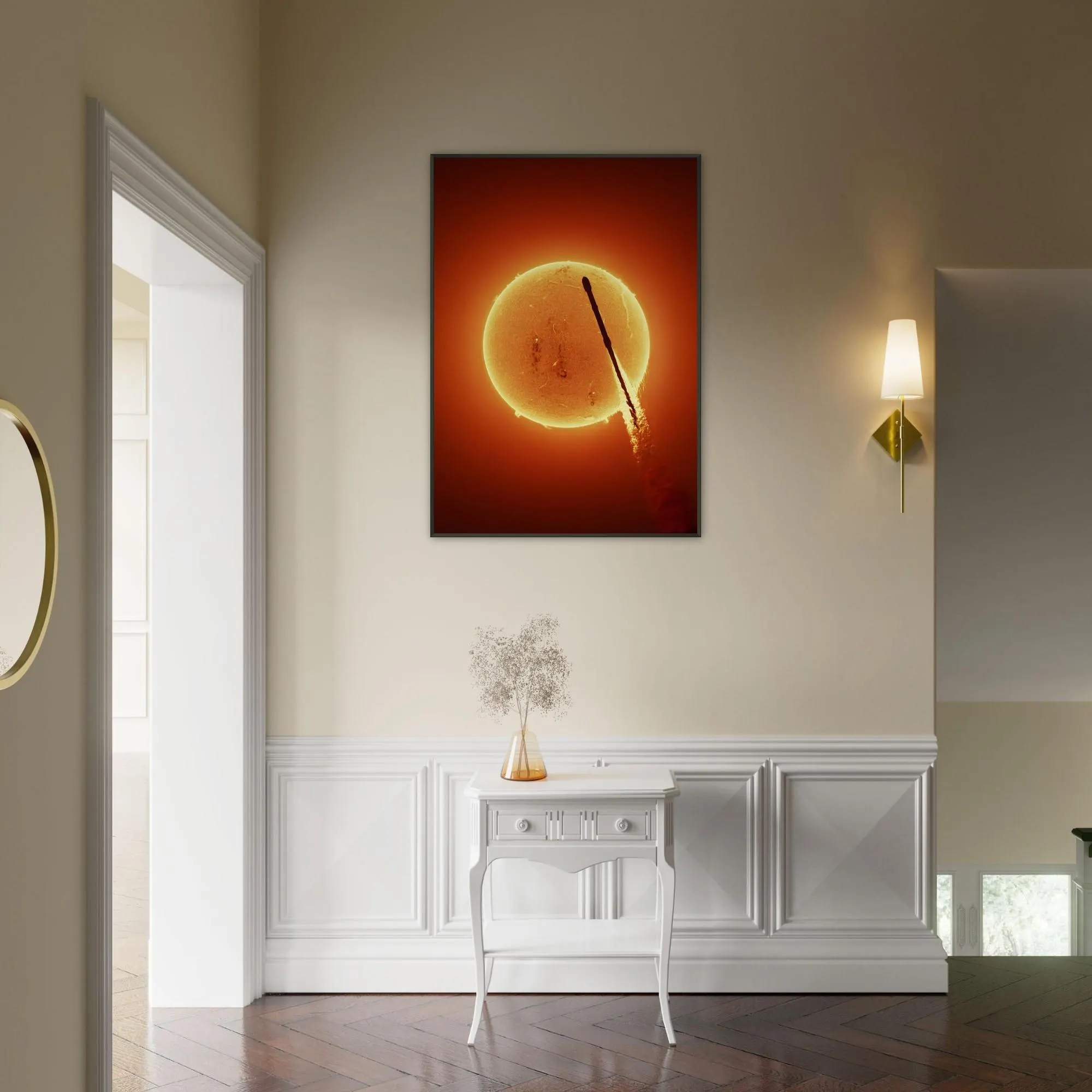 Stunning SpaceX Launch Framed 
