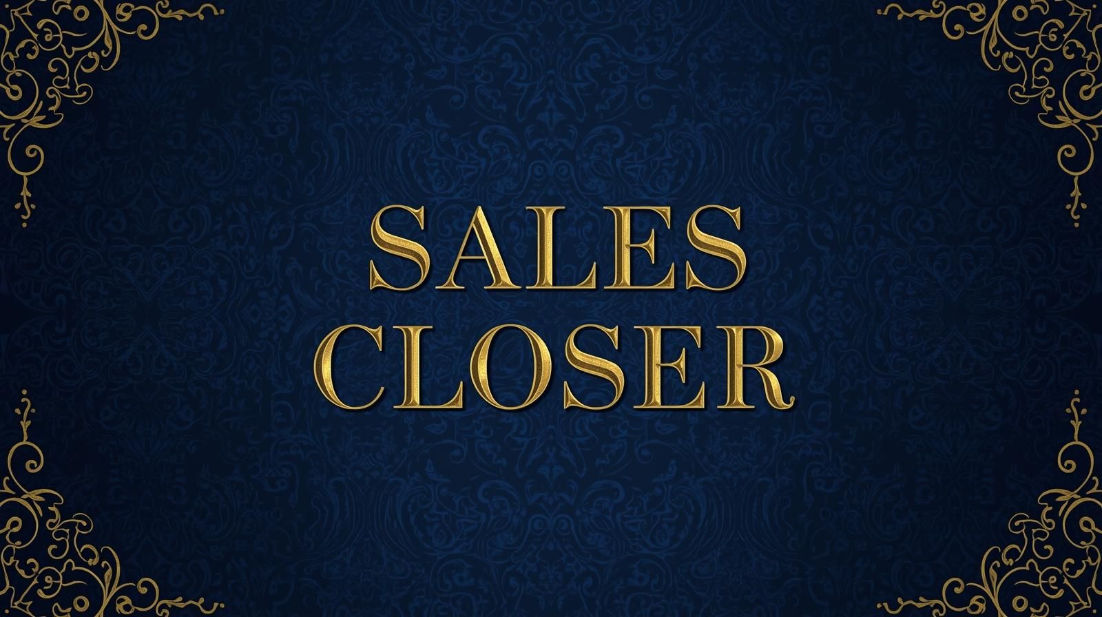 Como ser un Closer de Ventas