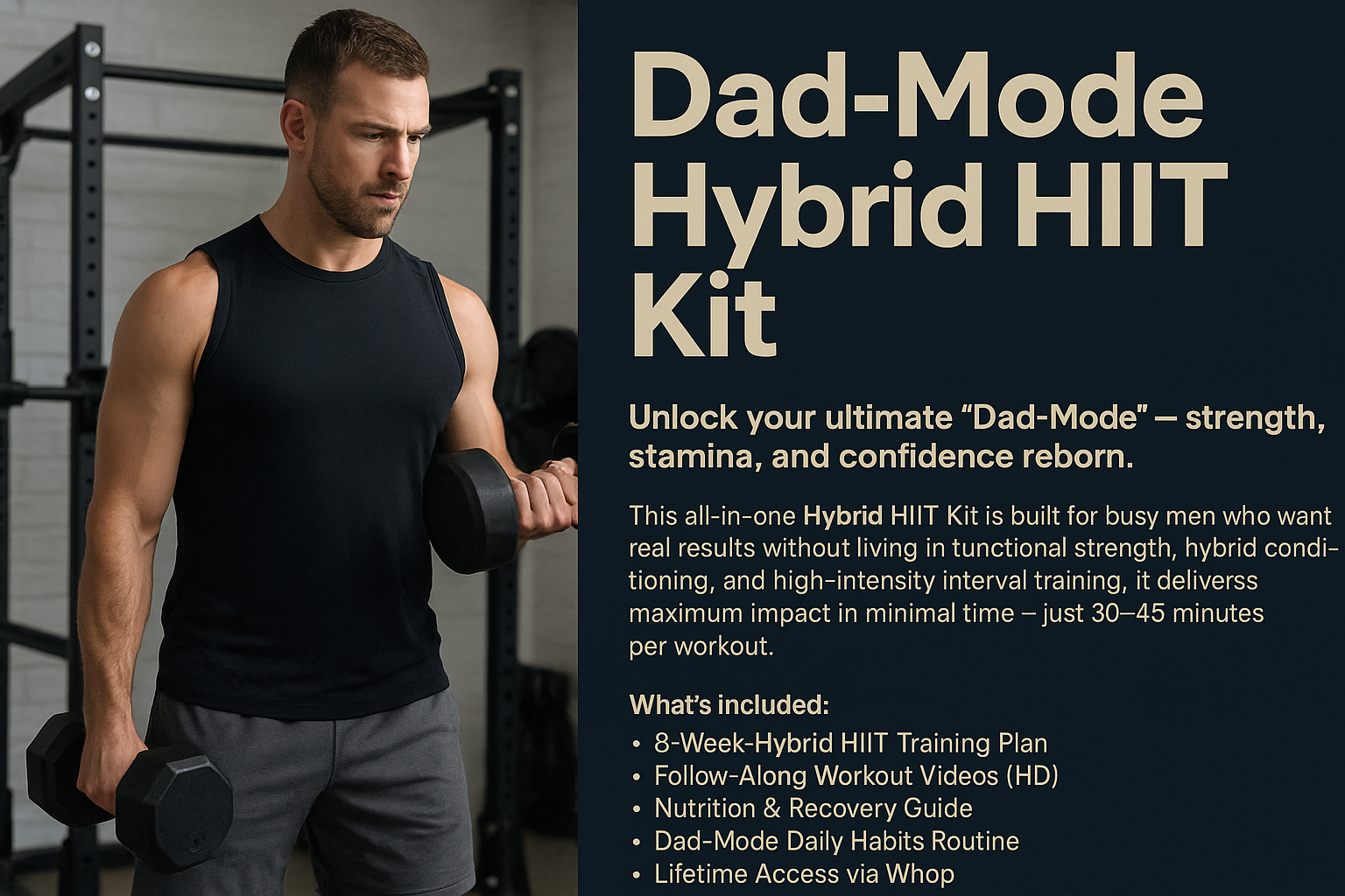 Dad-Mode Hybrid HIIT Kit