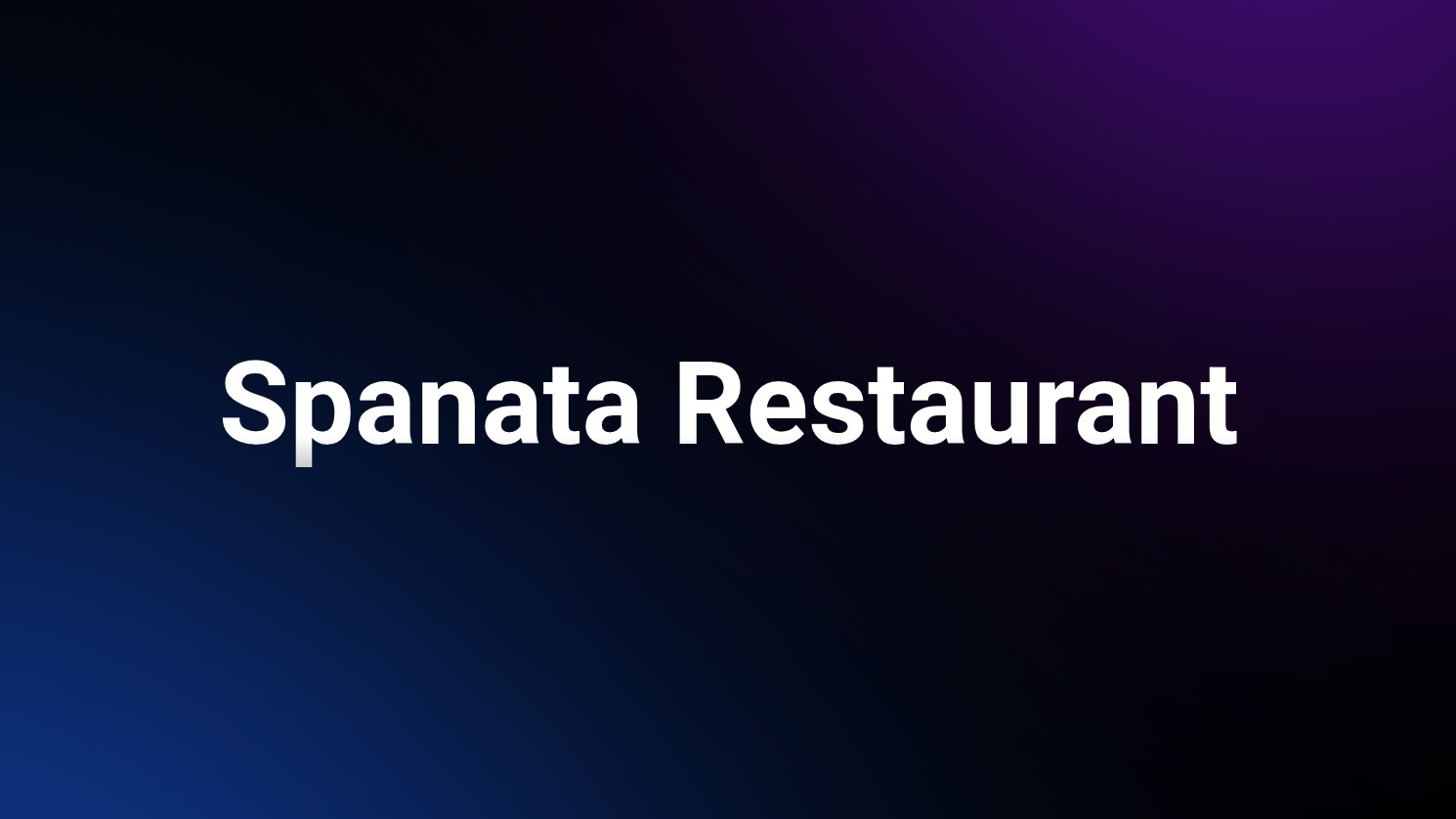 Spanata Restaurant Acce