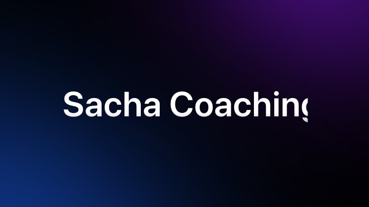Sacha Coaching