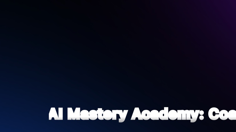 AI Coach Mastery Bootcamp