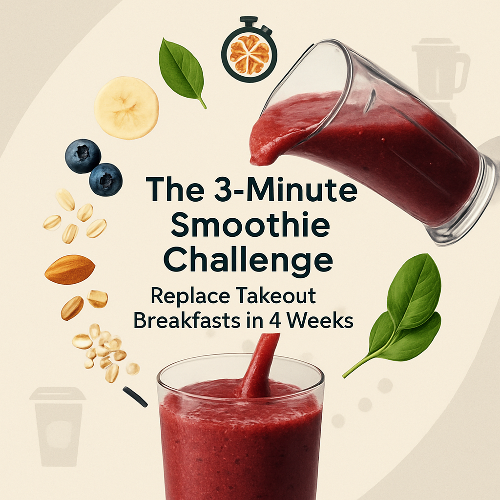 The 3 Minute Smoothie Challeng
