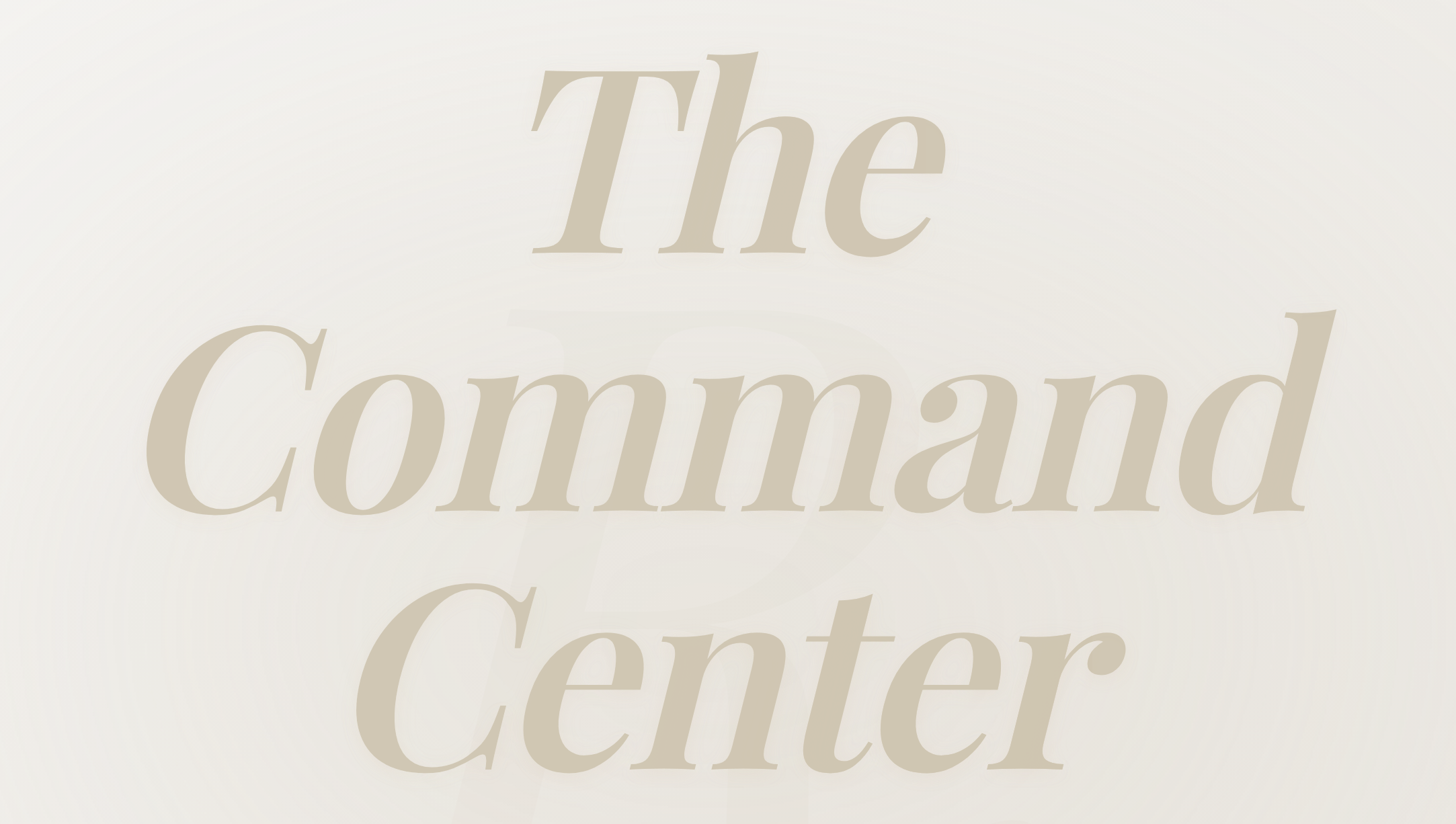 The Command Center