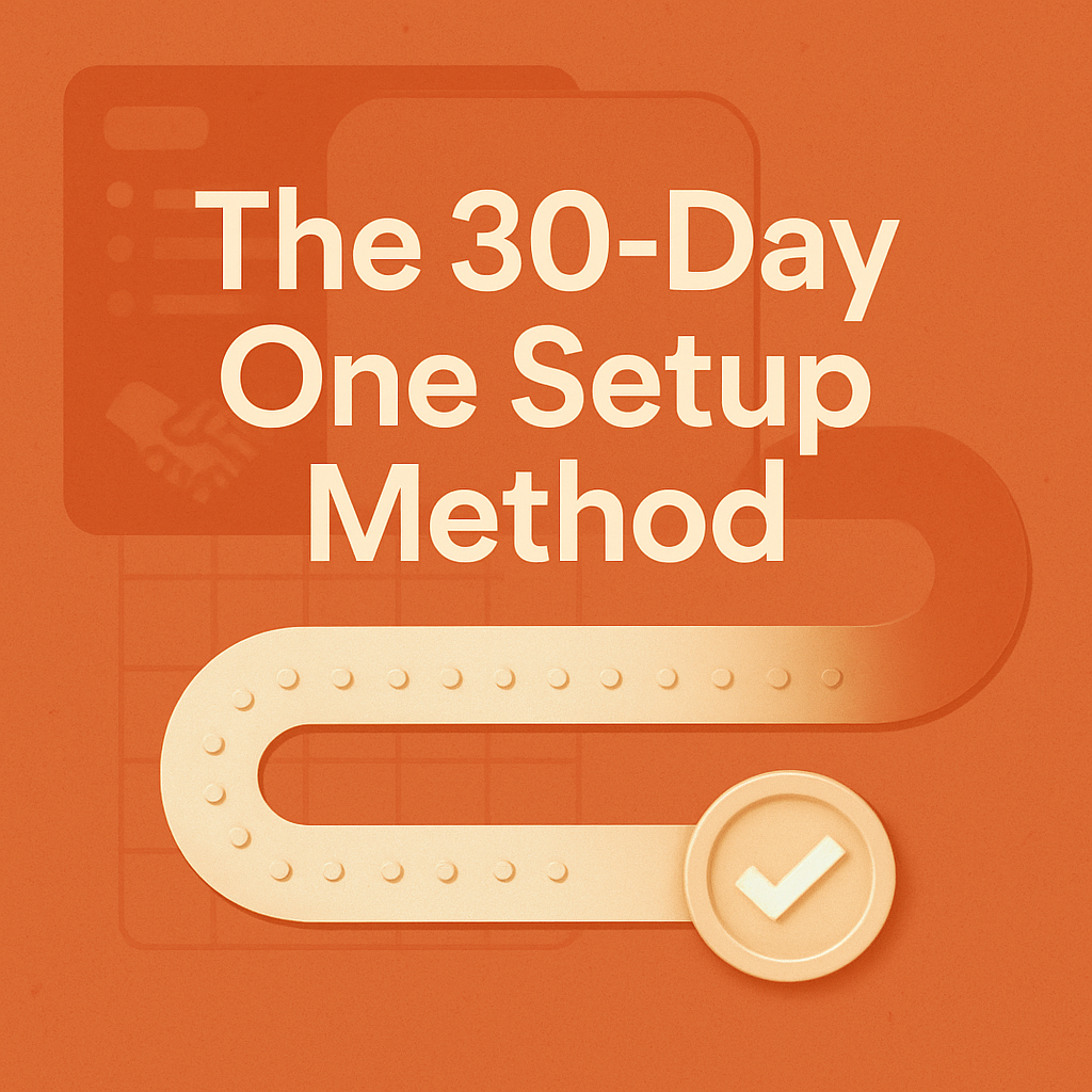 The 30 Day One Setup Method