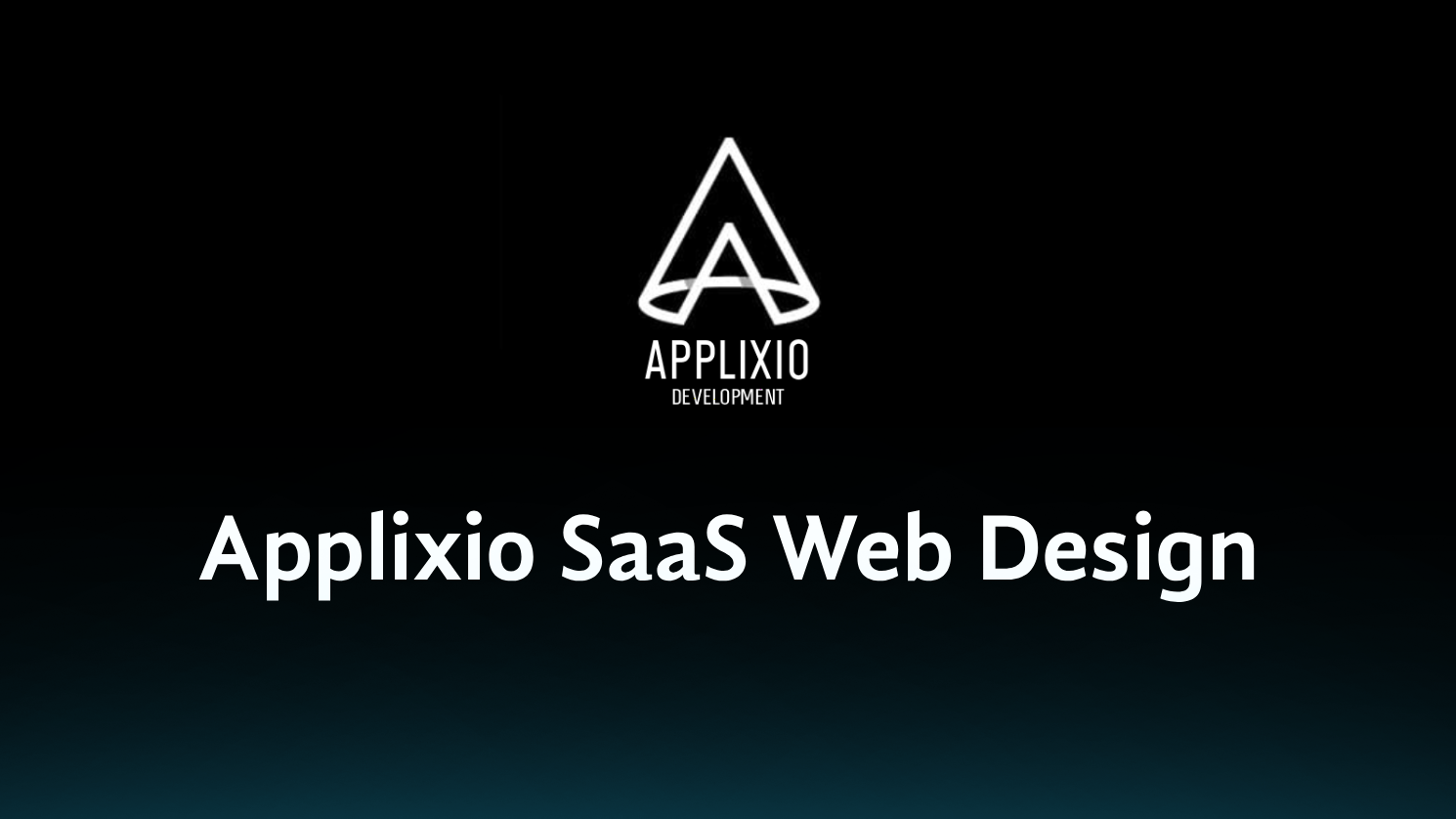 Applixio SaaS Web Design